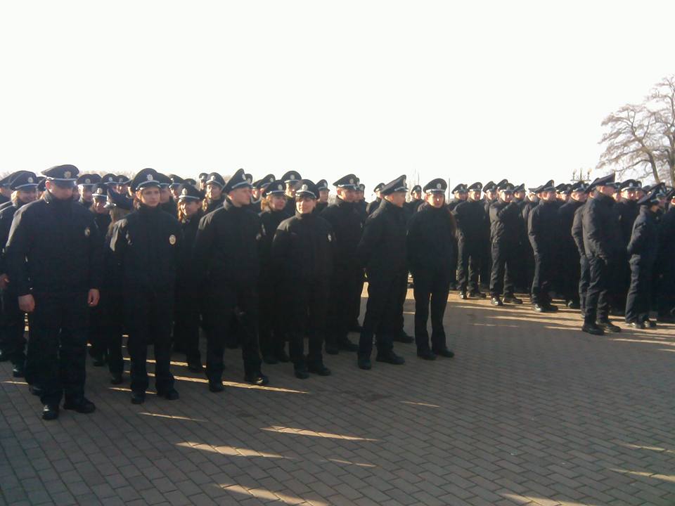 Новая полиция Чернигова приняла присягу