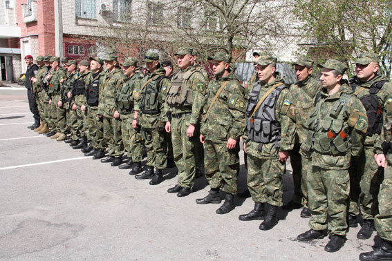 Рота поліції "Чернігів" вирушила на Донбас