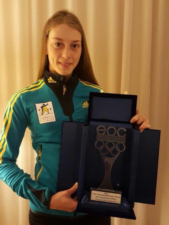 Біатлоністку з Чернігова обрали найкращою юною спортсменкою Європи