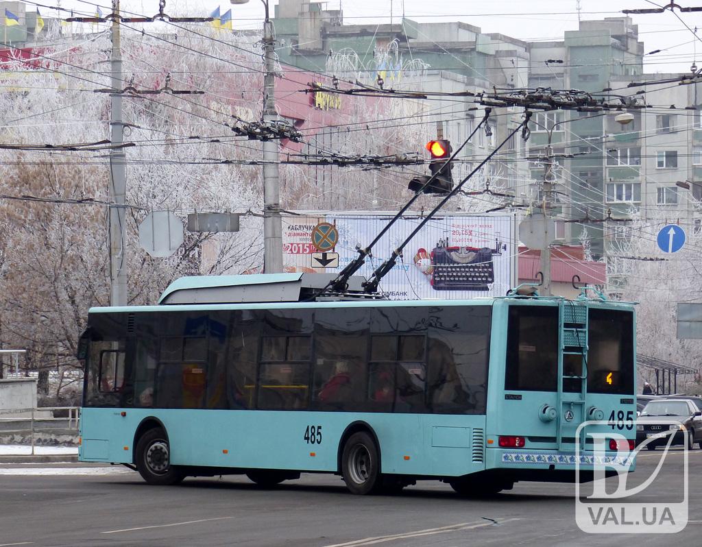Новенькие троллейбусы Чернигов увидит в ноябре