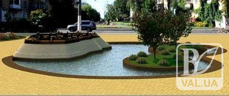  Два фонтана, велопарковки и детская площадка: горсовет опубликовал проект капитального ремонта Вала. ФОТО