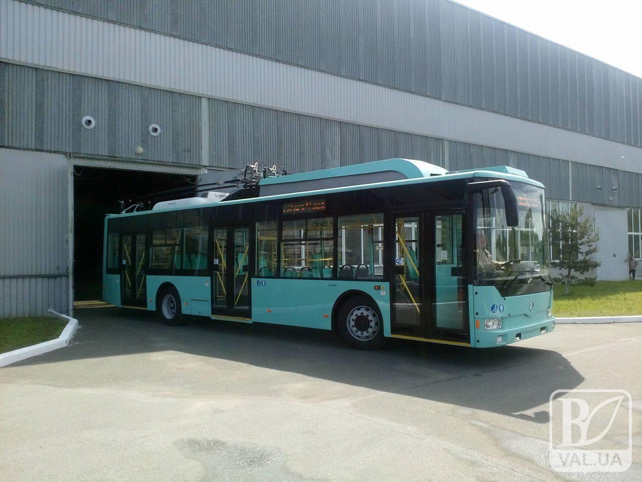 Один новий тролейбус обійдеться Чернігову у 170 тисяч доларів