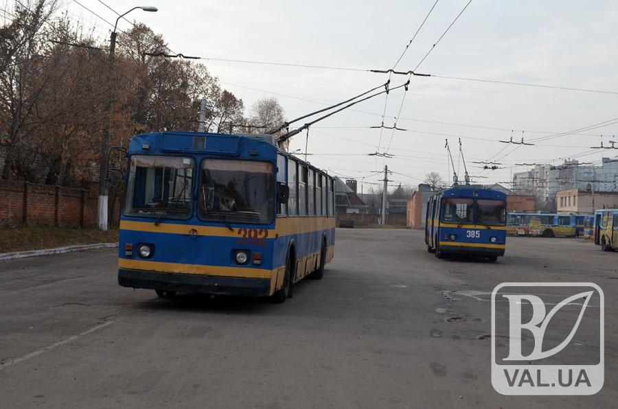 З понеділка 5 та 6 тролейбуси тимчасово припинять рух