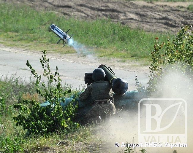 Джевеліни вперше випробували в Україні на Гончарівському полігоні. ФОТО