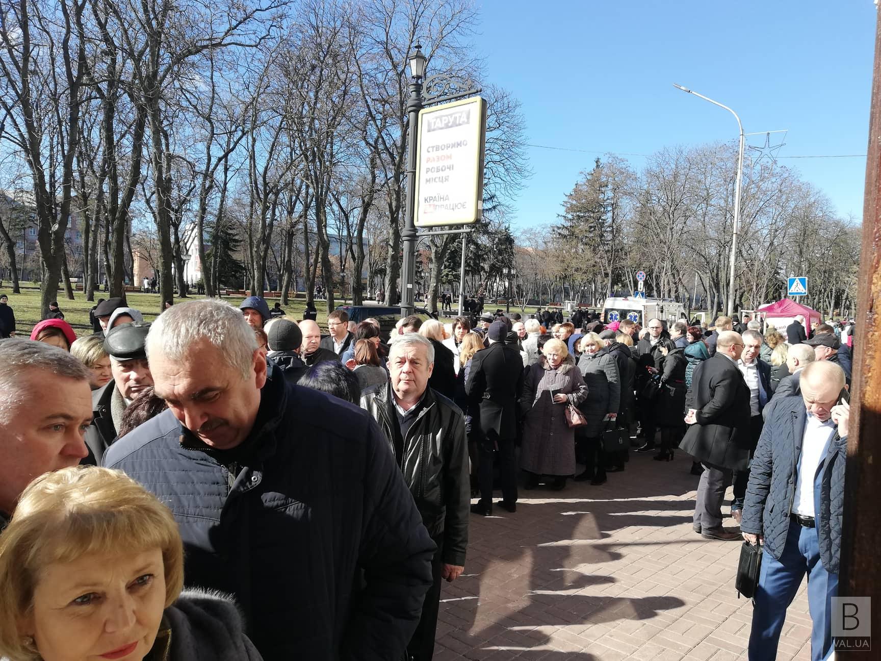 Чернігів зустрічає Порошенка. ФОТО