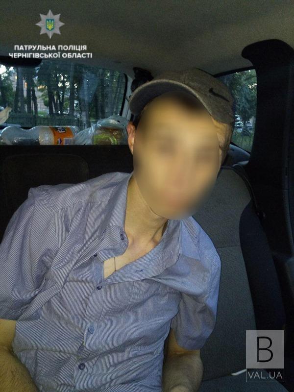У Чернігові затримали 28-річного чоловіка, який перебував у розшуку