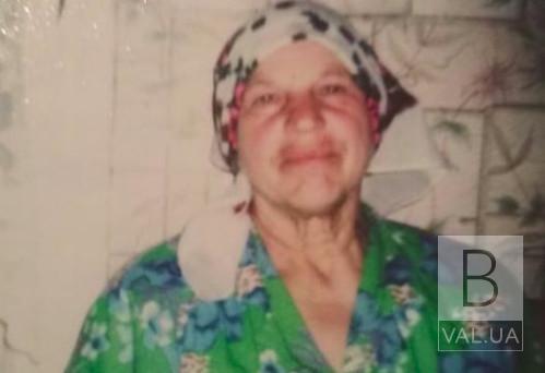 На Черниговщине без вести пропала 78-летняя женщина с проблемами памяти