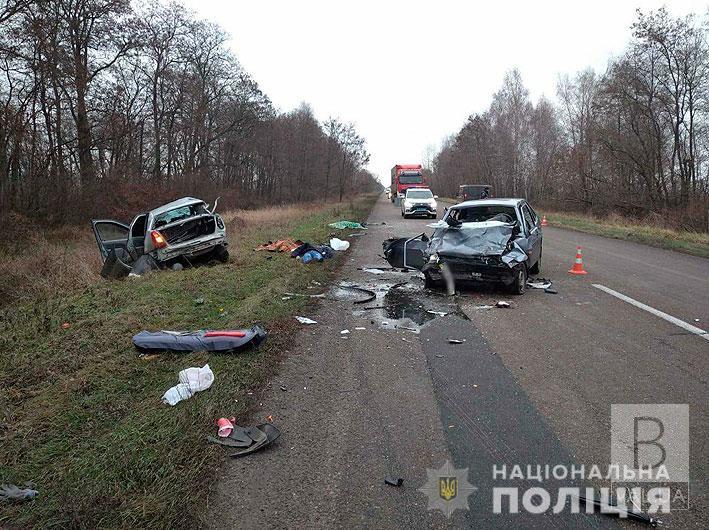 Жуткое ДТП в Менском районе: погибли трое людей. ФОТО