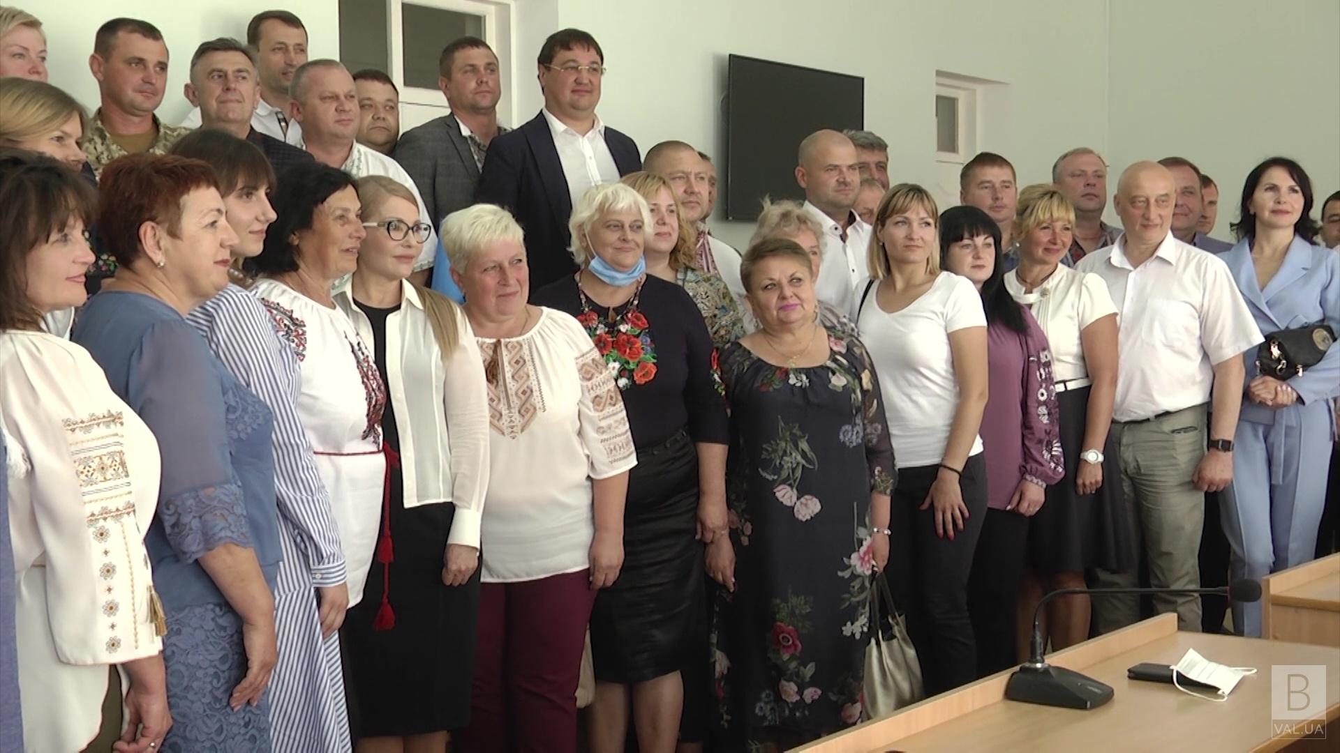 «Я горжусь тем, что мы вместе»: Юлия Тимошенко посетила Прилуки ВИДЕО