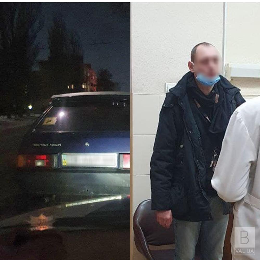 39-річний чернігівець «під кайфом» викрав автівку