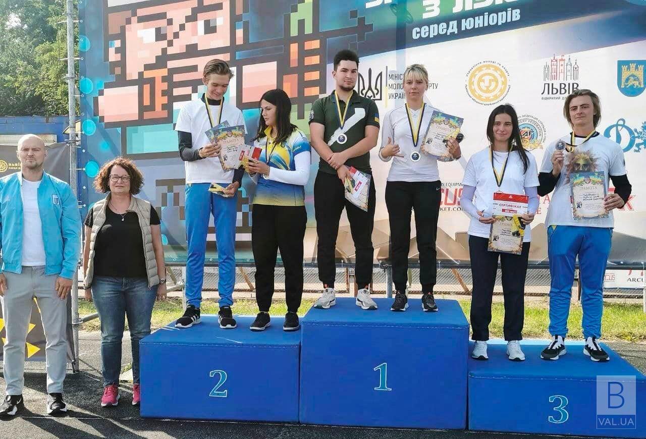 Чернігівські спортсмени здобули низку нагород на всеукраїнських змаганнях
