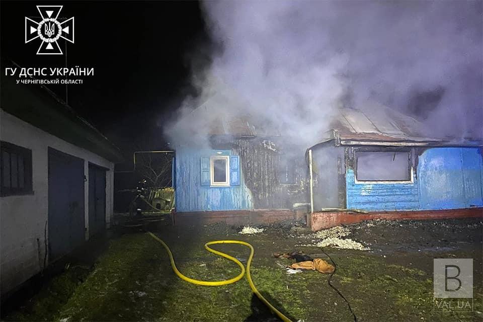 На Новгород-Сіверщині під час пожежі загинув 60-річний чоловік