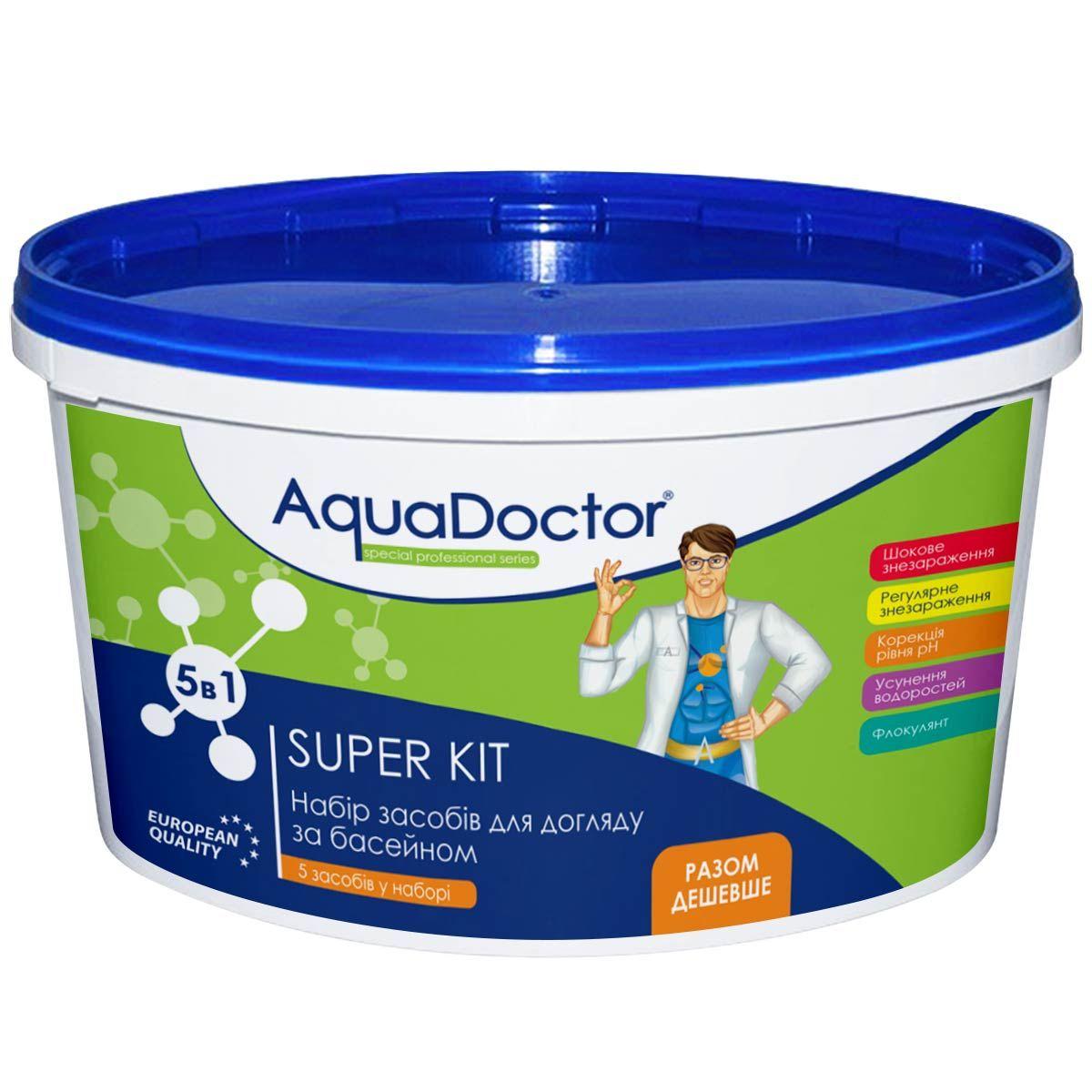 Плавайте безпечно та приємно з хімією AquaDoctor