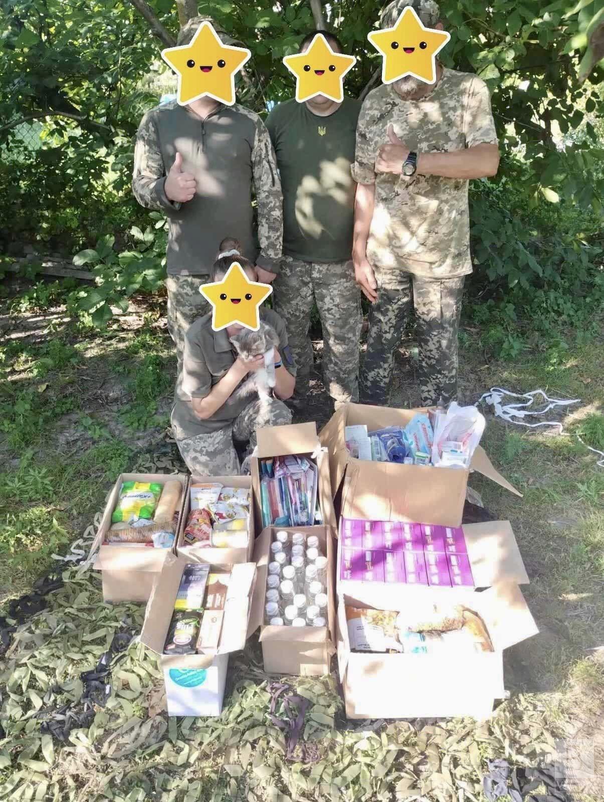 «Батьківщинівці» на Чернігівщині вчергове передали посилку для наших героїв, які захищають Україну на передовій