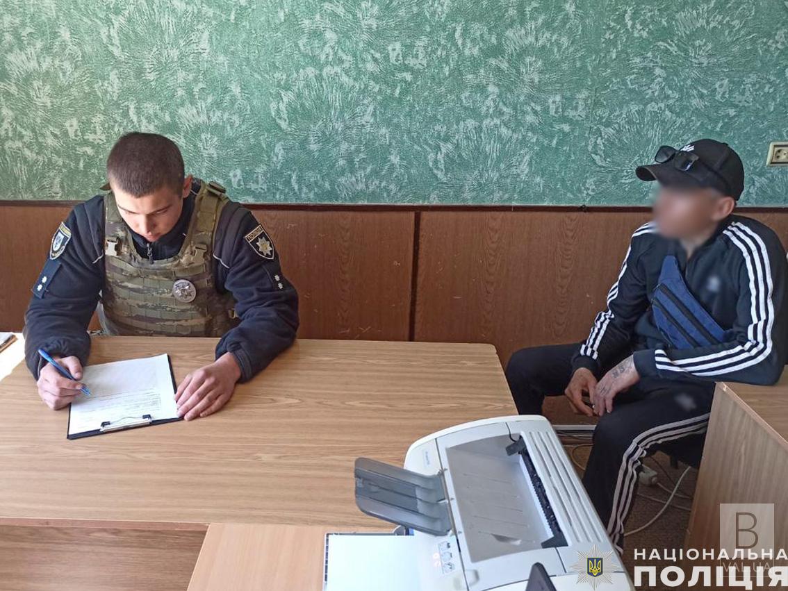 У Чернігівському районі викрили серійного викрадача велосипедів
